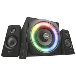 Trust GXT 629 Tytan Altavoces 2.1 PC con Iluminación RGB, Negro (22944)